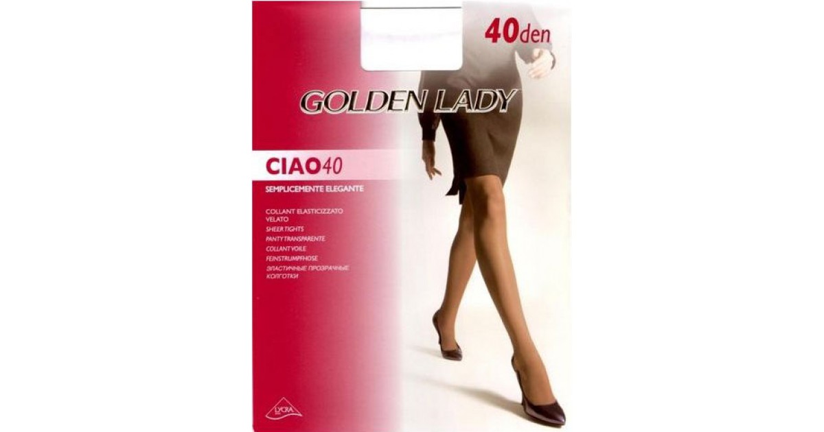 Lady 40. Колготки Golden Lady Ciao 40.